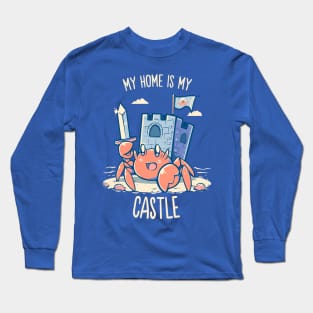 My Home is My Castle - Hermit Crab Long Sleeve T-Shirt